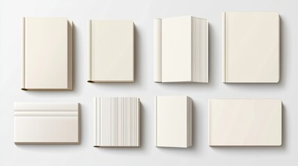 open book with blank pages