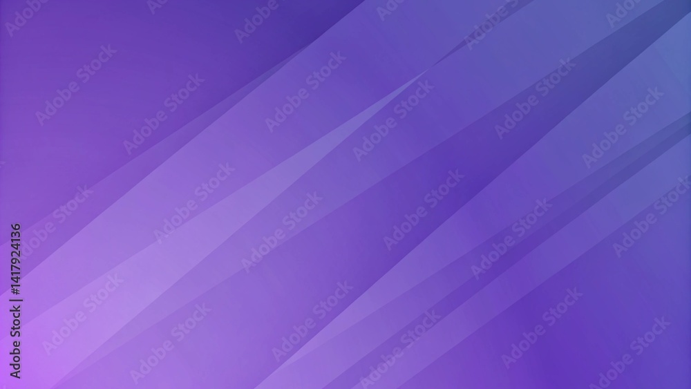 Poster abstract purple background with white transparent layers, modern texture design for digital wallpape