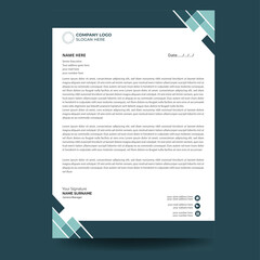 Letterhead design template , creative modern letterhead, Futuristic letterhead design, simple and clean letterhead design