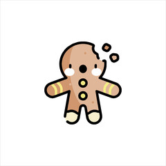 gingerbread man cookie