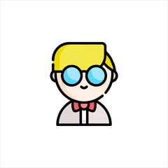 funny cartoon genius