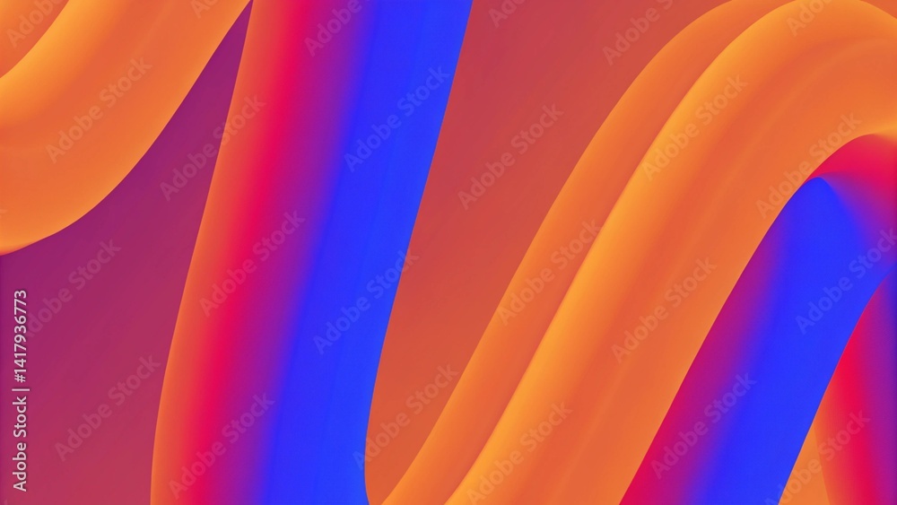 Poster nice and beautiful colorful gradient with wave, swirl, fluid, blur, and dynamic effects. mesh gradie