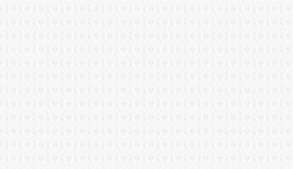 Delicate white damask floral pattern seamlessly repeating, offering sophisticated design backdrop with elegant, timeless aesthetic