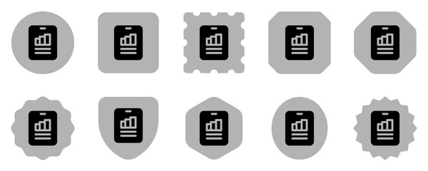 Editable analytic report vector icon. SEO, marketing, business. Part of a big icon set family. Perfect for web and app interfaces, presentations, infographics, etc