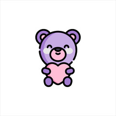 teddy bear with heart