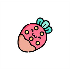 strawberry and chocolate