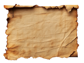 Aged parchment scroll (1)