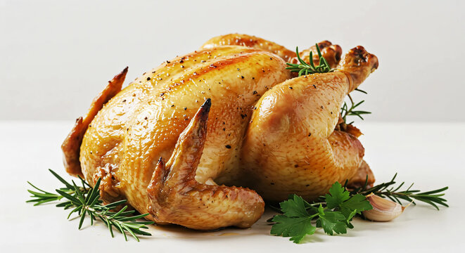 roasted chicken with vegetables