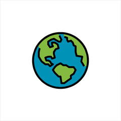 green earth globe