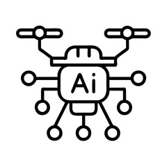 Ai drone technology artificial intelligence innovation unmanned aerial vehicle future tech system