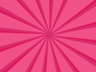Abstract explosion background in gradient pink color. 