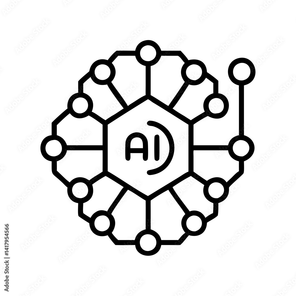 Poster explore ai technology artificial intelligence machine learning neural network deep learning systems