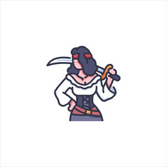 ninja with sword