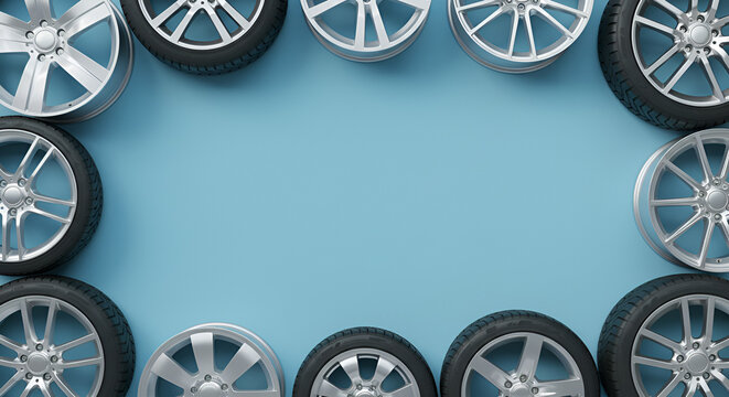 CAR WHEELS TIRE