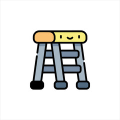 set of black and white icons