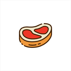 hot dog vector illustration