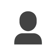 Gender-Neutral Avatar Silhouette Illustration