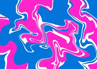 Abstract Trippy Hand Drawn Pattern Vector Design. Fun Vintage Wavy Texure. Curvy Psychedelic Background. Illustration with psychedelic trippy vibe