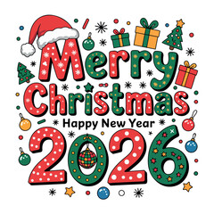 Merry Christmas and Happy New Year 2026