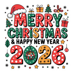 Merry Christmas and Happy New Year 2026