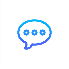 chat bubble icon