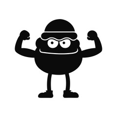 3d little human cartoon character  illustration