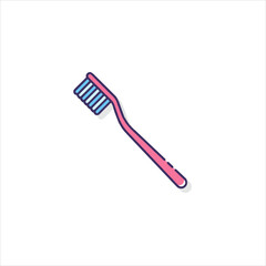 toothbrush with toothpaste