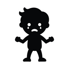 3d little human cartoon character  illustration