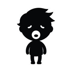 3d little human cartoon character  illustration © Monish