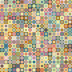 Seamless colorful geometric pattern. Abstract background for clothes, textiles, covers and banners. A background for textures, prints, wallpapers and an idea for creative design