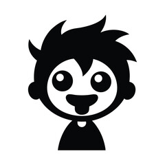 3d little human cartoon character  illustration