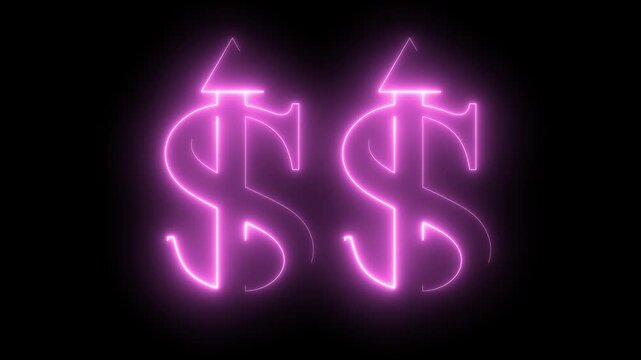 Dollar money coin icon. Flat illustration of dollar money coin vector icon for web design.