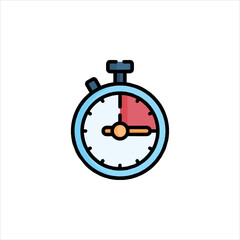 stopwatch vector icon
