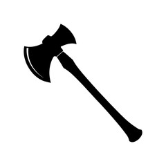 Axe Silhouette vector illustration