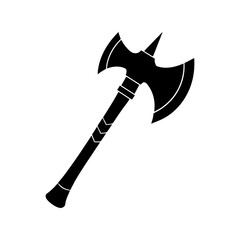 Axe Silhouette vector illustration