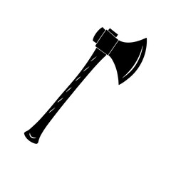 Axe Silhouette vector illustration