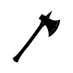 Axe Silhouette vector illustration