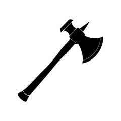 Axe Silhouette vector illustration