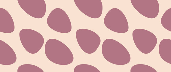 Flat background vector. Minimalist trendy abstract polka dot pattern on light background. Perfect for screensaver, poster, card, invitation or home decor.