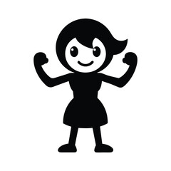 3d little human cartoon character  illustration