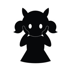 3d little human cartoon character  illustration