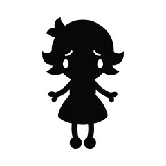 3d little human cartoon character  illustration