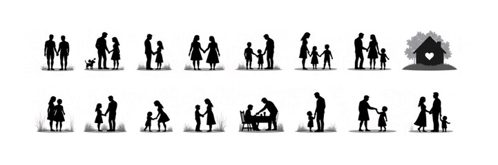 Family, Community & Relationships Icons