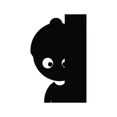 Fototapeta premium 3d little human cartoon character illustration