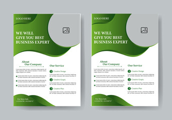 We Will Give You Best Business Expert , 2 color design, layout template 