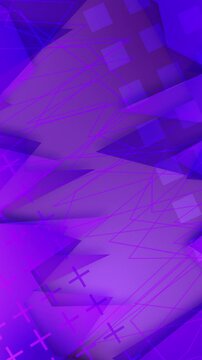 Vibrant seamless gradient background with geometric shapes. Perfect for titles, text, openers, and motion graphics.
