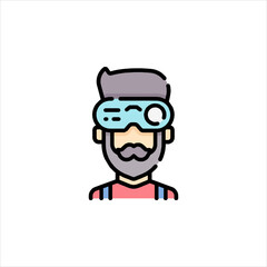 funny cartoon superhero