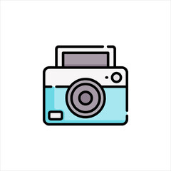 retro camera icon