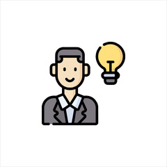 business man thinking