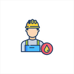 construction worker with clipboard